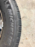 2000 HONDA CIVIC 4 Wheel Rim and Tire 14x5 (steel) 185/65R14 G