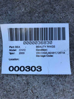 2000 HONDA CIVIC 4 Wheel Rim and Tire 14x5 (steel) 185/65R14 G