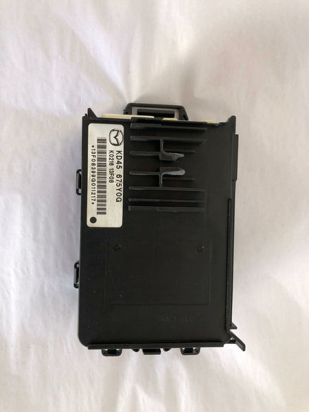 2014 MAZDA 6 Sedan Body Control Module (BCM) Rear ID KD45675Y0G G
