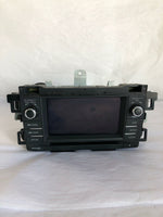 2014 MAZDA 6 Radio Receiver and Display AM-FM-CD 5.8" Touch Screen G