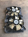 2009 MAZDA CX7 Engine Dual Radiator Coolant Cooling Fan Assembly G