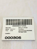 2009 MAZDA CX7 Front Keyless Antenna Right Passenger Side RH Code EG23676N1A G