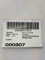 2013 - 2017 NISSAN SENTRA Rear Inside Door Handle Right Passenger Side RH G
