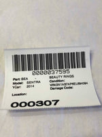 2014 NISSAN SENTRA Rear Back Inner Door Trim Panel Right Passenger Side RH G