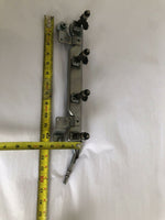 2017 NISSAN SENTRA Engine Fuel Gas Injection Rail With Injectors 1.8L FWD A/T G