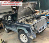 1997 JEEP CHEROKEE Rear Door Glass Window w/ Privacy Tint 4 Door Right Side RH G