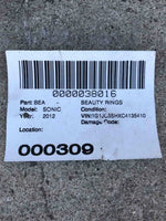 2012 - 2020 CHEVY SONIC Front Door Assy Paint Code WA9260 Left Side LH G