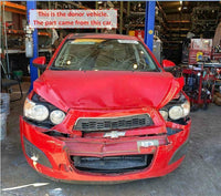 2012 CHEVY SONIC Engine Control Module 1.8L Code 12650655 G