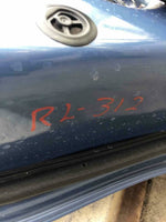 2004 - 2009 TOYOTA PRIUS Rear Door Shell Left Driver's Side LH Color Code: 8S2 M