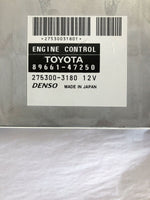 2009 TOYOTA PRIUS Hatchback Engine Control Module Unit ECM (ID 89661-47250) G