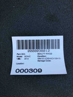 2012 CHEVROLET SONIC Rear Back Trunk Decklid Assembly Exterior Sedan G