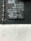 2013 FORD FIESTA Rear Passenger Seat Belt Lap and Shoulder Seatbelt Right RH