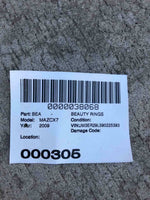 2007 - 2012 MAZDA CX7 Rear Back Door Shell Paint Code A3F Right Side RH G