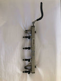 2013 FORD FIESTA Engine Fuel Gas Injection Rail With Injectors 1.6L A/T G