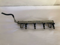 2013 FORD FIESTA Engine Fuel Gas Injection Rail With Injectors 1.6L A/T G