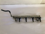 2013 FORD FIESTA Engine Fuel Gas Injection Rail With Injectors 1.6L A/T G