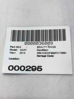 2015 DODGE DART Front Accelerator Throttle Gas Pedal 2.4L Automatic Trans. G