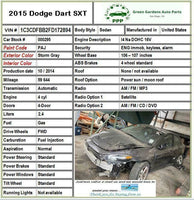 2015 DODGE DART Front Inner Door Trim Panel Right Passenger Side RH G