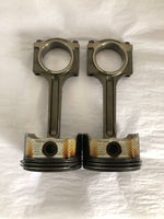 2010 - 2011 MAZDA 3 Two Engine Piston With Connecting Rod Assembly 2.0L G