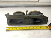 Center Air Heater Vent Dash Bezel 9441045 W/ Switch Flasher VOLVO 60 SERIES 2003