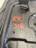 2007 - 2008 MAZDA 3 Rear Back Electric Door Window Regulator Right Side RH G