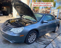 2007 - 2010 CHRYSLER SEBRING Brake Master Cylinder W/ Fluid Bottle Reservoir G