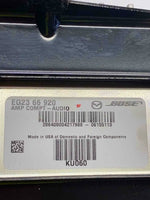 2007 - 2008 MAZDA CX7 Audio Equip Radio Amplifier ID EG2366920 Wagon G