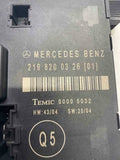 2006 - 2008 MERCEDES CLS Rear Back Door Control Module 2198200326 Right Side G