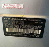2014 - 2020 MITSUBISHI MIRAGE DE 1.2L Direct Ignition Coil Ignitor PN 1832A057 M