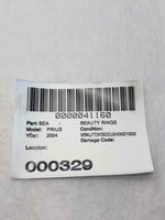 2004 - 2009 TOYOTA PRIUS Brake Master Cylinder 1.5L 4cyl A/T G
