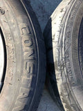 2001 HYUNDAI ACCENT Wheel Rin And Tire 175/70R13; Steel Wheel Rin Set of four *J
