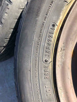 2001 HYUNDAI ACCENT Wheel Rin And Tire 175/70R13; Steel Wheel Rin Set of four *J