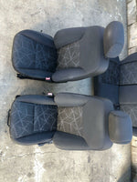 2011 FORD FIESTA Front and Rear Cushion Complete Seat Assembly Cloth G