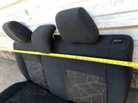 2011 FORD FIESTA Front and Rear Cushion Complete Seat Assembly Cloth G