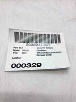 2004 TOYOTA PRIUS Rear Door Vent Glass Window Left Driver Side LH G