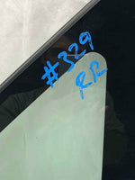 2004 TOYOTA PRIUS Rear Door Vent Glass Window Rigth Passenger Side RH G