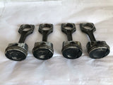 2009 AUDI A4 Engine Black Piston with Connecting Rod Set 4