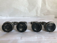 2009 AUDI A4 Engine Black Piston with Connecting Rod Set 4