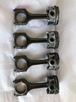 2009 AUDI A4 Engine Black Piston with Connecting Rod Set 4