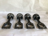 2009 AUDI A4 Engine Black Piston with Connecting Rod Set 4