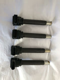 2010 VOLKSWAGEN TIGUAN Engine Black Piston Set Four Assembly