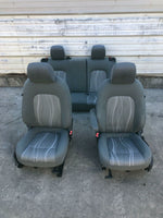 2012 CHEVROLET SONIC Front Driver and Passenger Side Cloth Seat Assembly  K