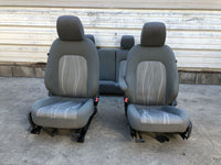 2012 CHEVROLET SONIC Front Driver and Passenger Side Cloth Seat Assembly  K