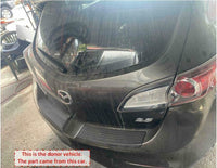 2011 MAZDA 3 Rear Back Liftgate Tailgate Panel Trim Hatchback Exterior G