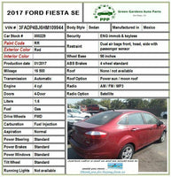 2014 - 2018 FORD FIESTA Front Seat Assembly Cloth Manual Right Passenger Side RH