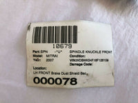 Spindle Knuckle Front Left Cover MITSUBISHI RAIDER 2005 - 2011 K