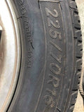 2001 - 2004 HYUNDAI SANTA FE 16" Wheel Rim & Michelin Tire 16x6-1/2 225/70R16 M