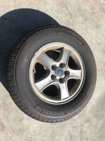2001 - 2004 HYUNDAI SANTA FE Wheel Rim And Tire 16x6-1/2 5 Spoke Alloy G