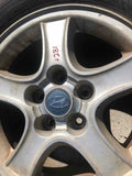 2001 - 2004 HYUNDAI SANTA FE Wheel Rim And Tire 16x6-1/2 5 Spoke Alloy G