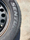 2012 - 2016 CHEVROLET SONIC Wheel Rim & Tire 15x6 steel (opt RRL) 195/65R15 G